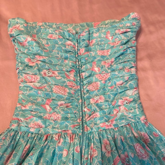Pretty Vintage Strapless Dress - Picture 8 of 9